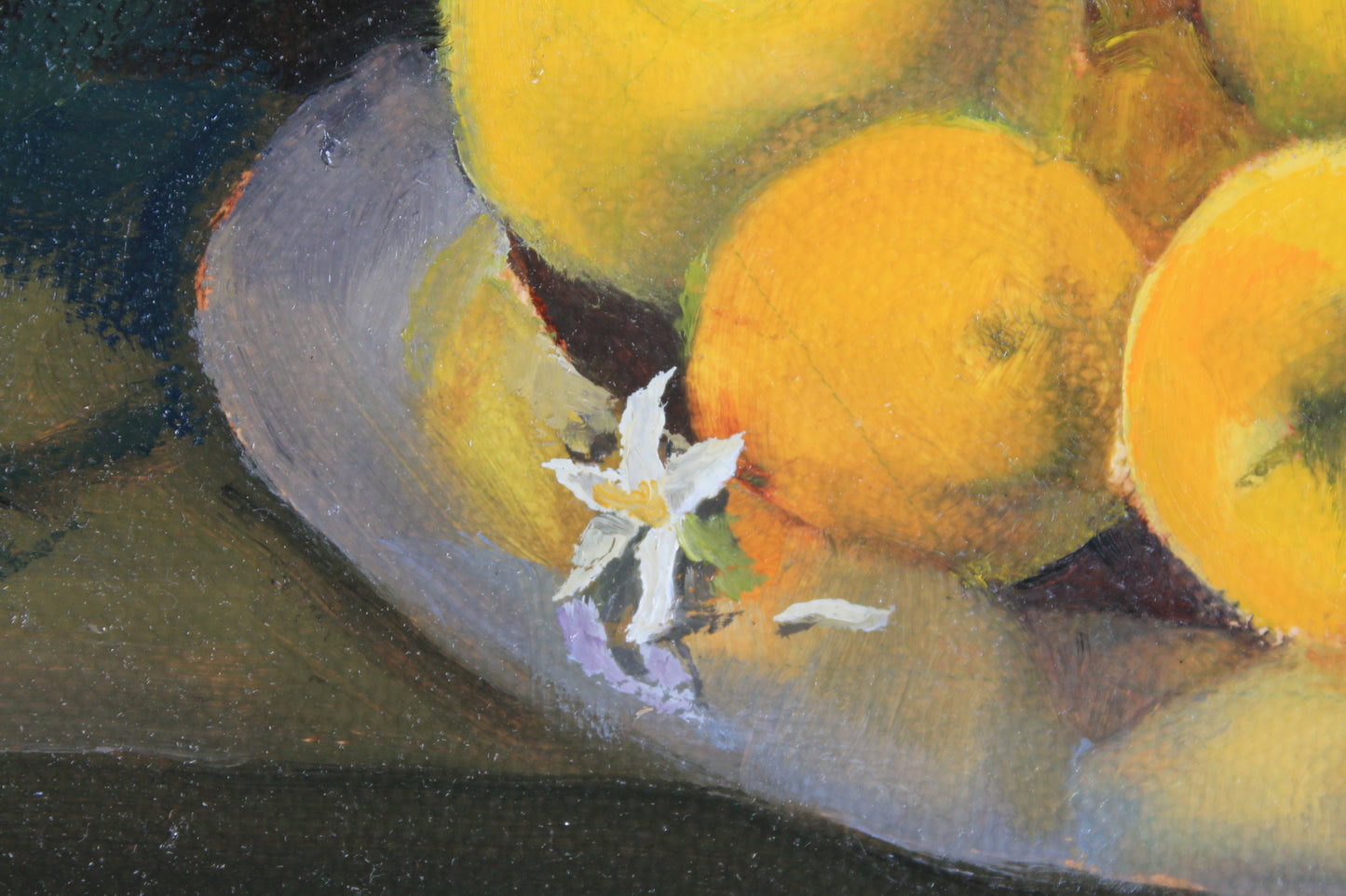 Copy of Zurbaran's 'Still Life with Glass Fruit and Jar' 1650
