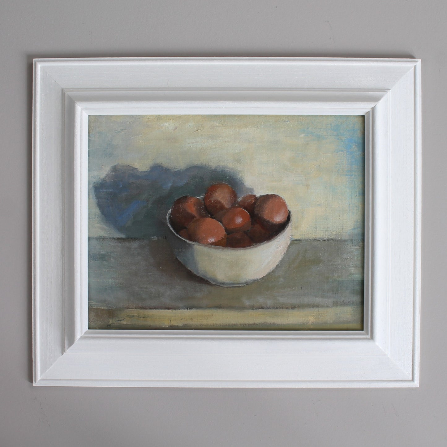 Bowl of Eggs, Blue Shadow
