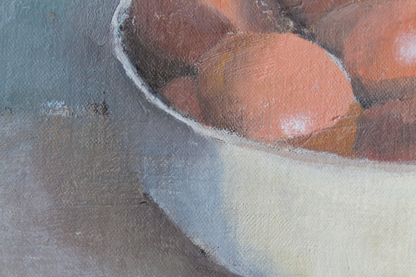 Bowl of Eggs, Blue Shadow