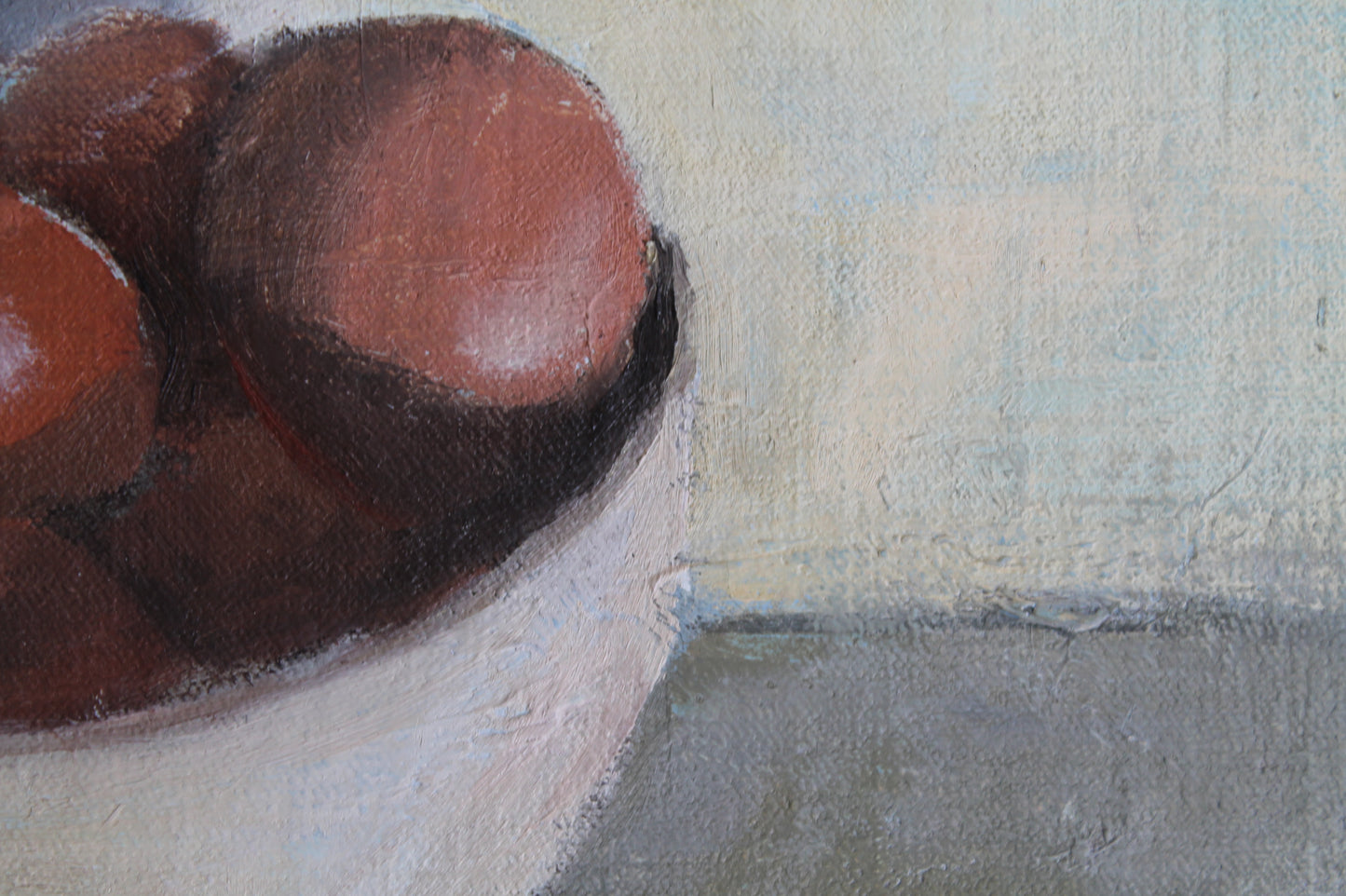 Bowl of Eggs, Blue Shadow